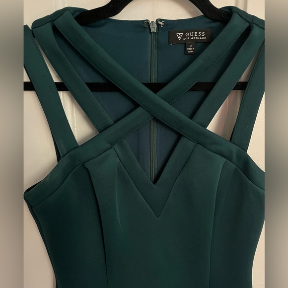 Guess Emerald Green Bodycon Dress - Picture 4 of 5